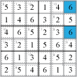Sudoku - Your attention. Jigsaw sudoku killer 6x6 easy level. # 129 Killer Sudoku  6x6 (Sum-do-ku, Sums Number Place, Kikagaku Nampure, Sums Sudoku,  Samunamupure). The entire playing field consists of 36 cells.