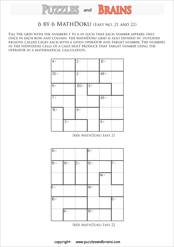 printable-6-by-6-easier-level-mathdoku-kenken-like-math-puzzles-for