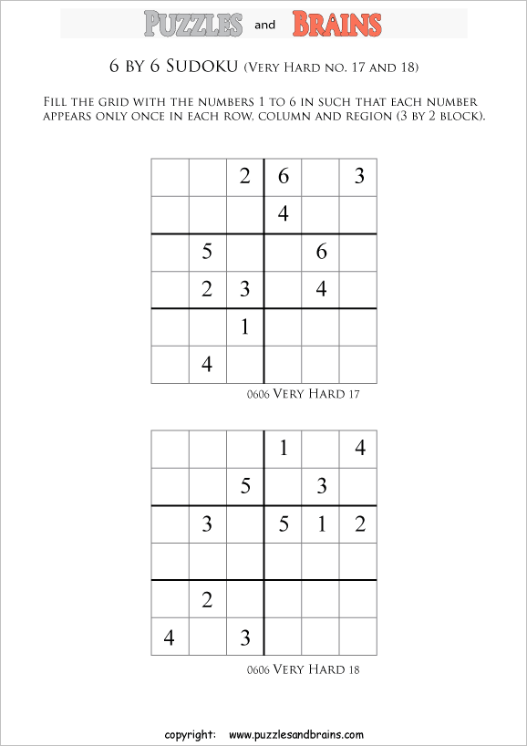 free printable sudoku difficult challenger puzzles