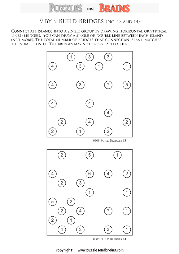 printable logic and iq puzzles for math students and people who love brain teasers	