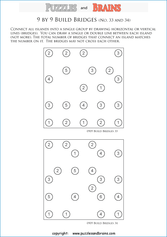 printable logic and iq puzzles for math students and people who love brain teasers	