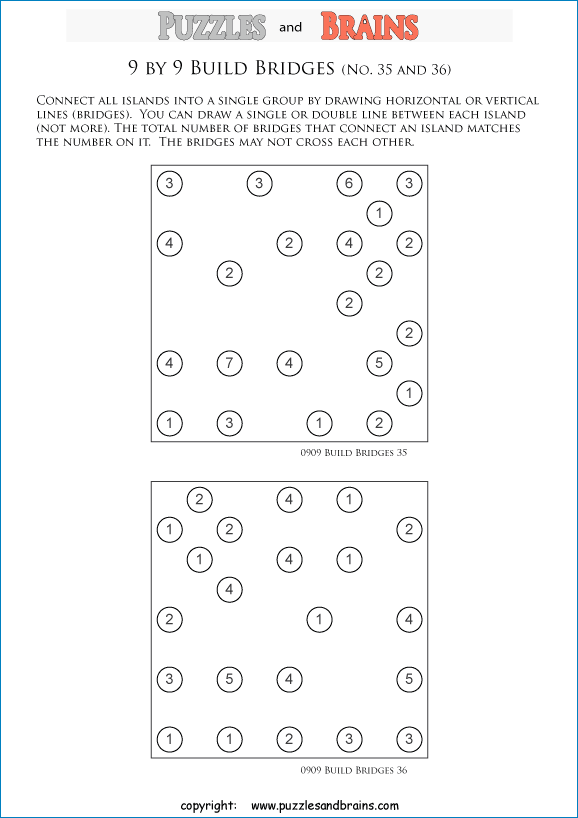 printable logic and iq puzzles for math students and people who love brain teasers	