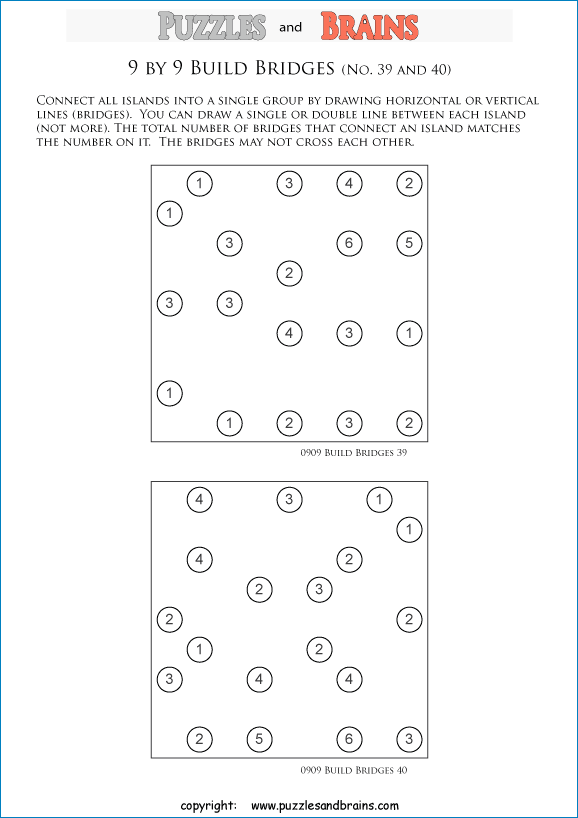 printable logic and iq puzzles for math students and people who love brain teasers	