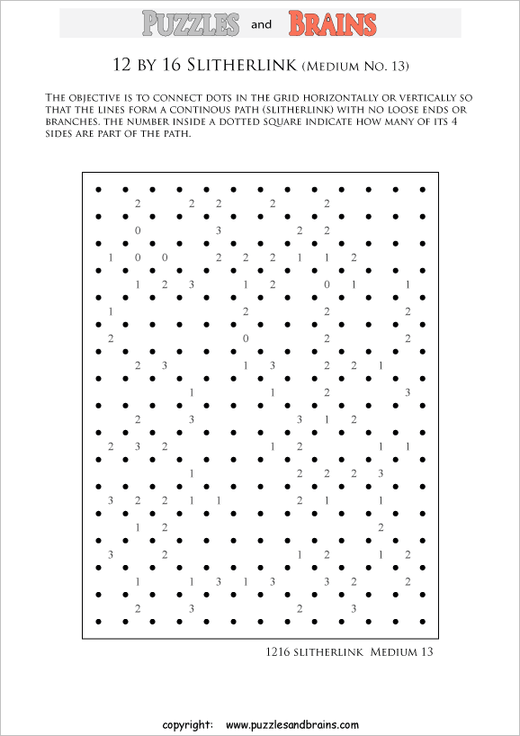 printable-12-by-16-medium-level-grid-slitherlink-logic-puzzles