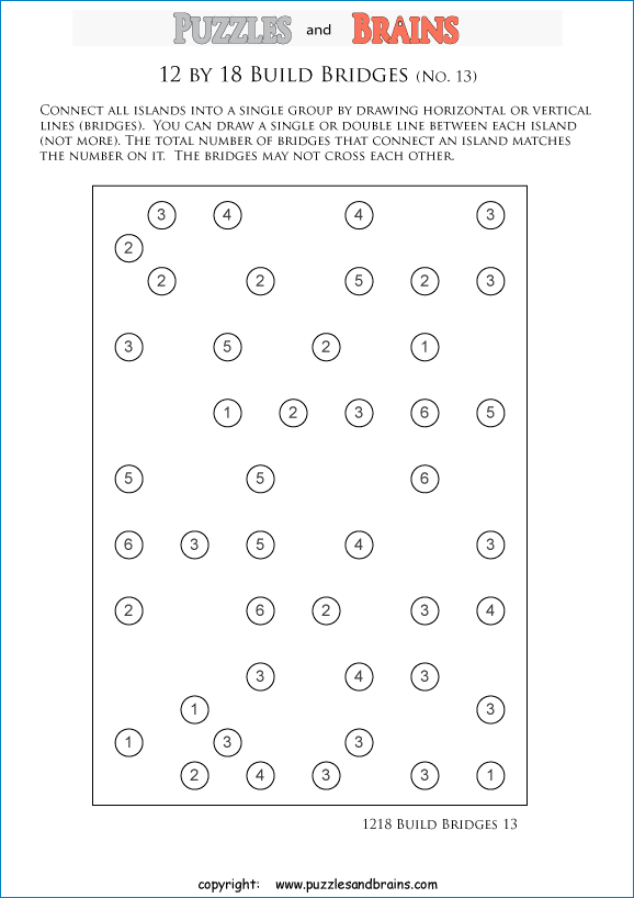 printable logic and iq puzzles for math students and people who love brain teasers