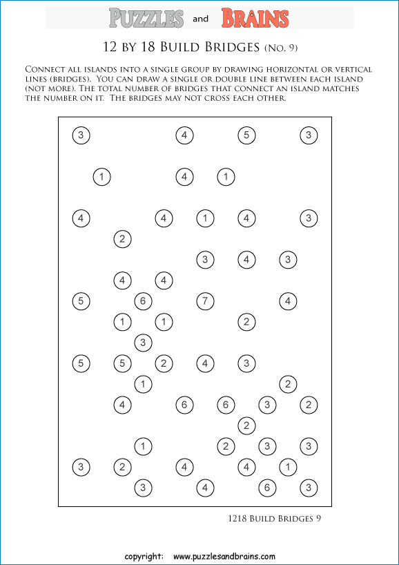 printable logic and iq puzzles for math students and people who love brain teasers