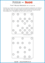 printable logic and iq puzzles for math students and people who love brain teasers	